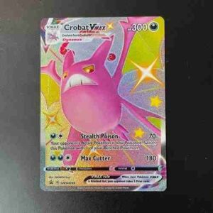 Alternative view of Black Star Promo - SWSH099 - Shiny Crobat VMAX