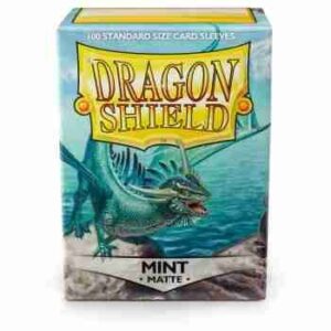 Dragon Shield Standard Sleeves - Matte Mint (100 Sleeves)