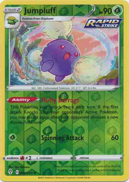 Evolving Skies - 004/203 - Jumpluff Reverse Holo