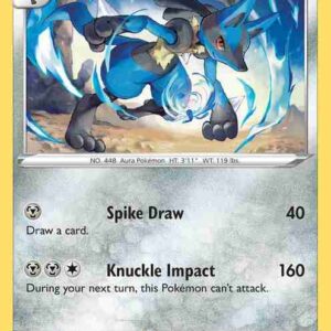 Vivid Voltage - 120/185 - Lucario - Rare