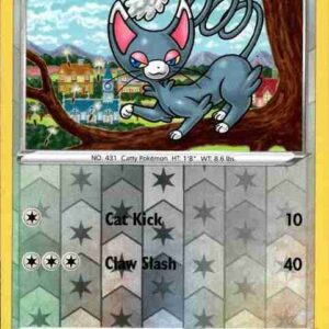 Battle Styles - 115/163 - Glameow Reverse Holo