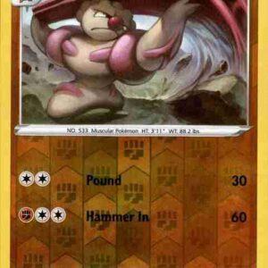 Battle Styles - 074/163 - Gurdurr Reverse Holo