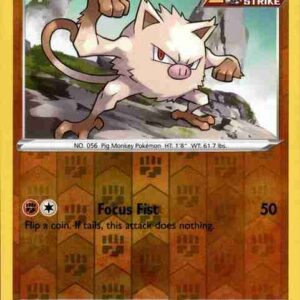 Battle Styles - 066/163 - Mankey Reverse Holo