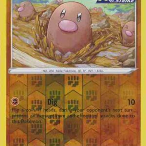 Chilling Reign - 076/198 - Diglett Reverse Holo