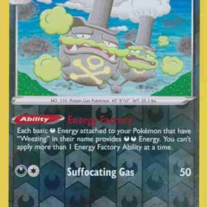 Chilling Reign - 096/198 - Galarian Weezing Reverse Holo