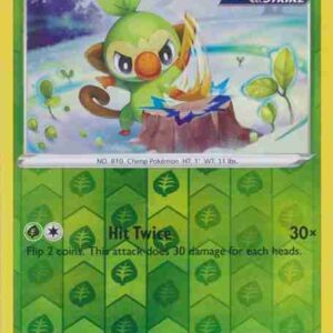 Chilling Reign - 016/198 - Grookey Reverse Holo