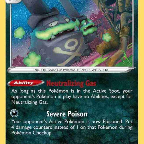 Shining Fates - 042/072 - Galarian Weezing Holo