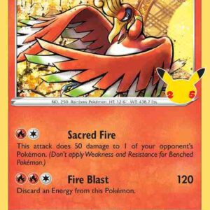Celebrations - 001/025 - Ho-oh Holo