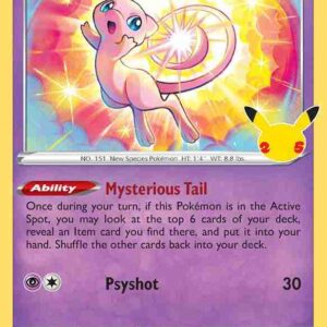 Celebrations - 011/025 - Mew Holo