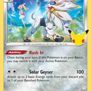Celebrations - 021/025 - Solgaleo Holo