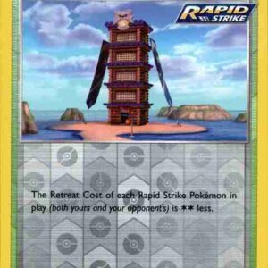 Battle Styles - 138/163 - Tower Of Waters Reverse Holo