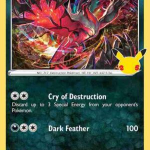 Celebrations - 019/025 - Yveltal Holo