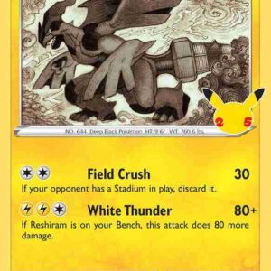 Celebrations - 010/025 - Zekrom Holo