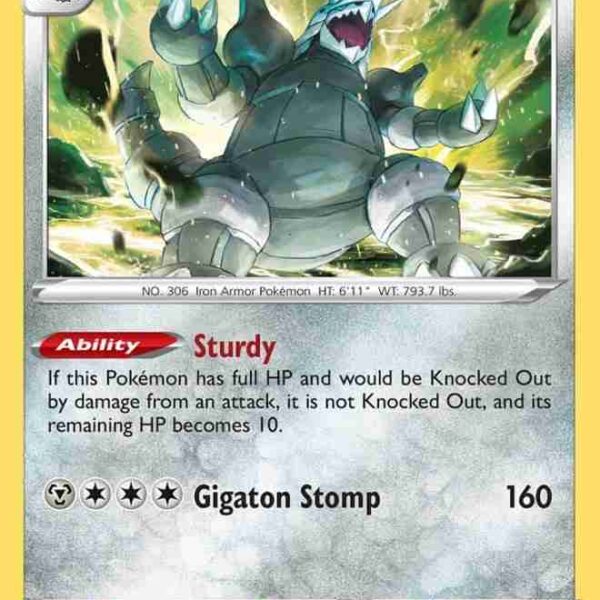 Darkness Ablaze - 123/189 - Aggron - Reverse Holo