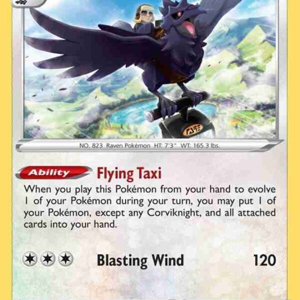 Darkness Ablaze - 156/189 - Corviknight - Holo