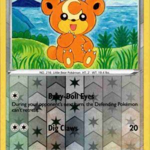 Darkness Ablaze - 138/189 - Teddiursa - Reverse Holo