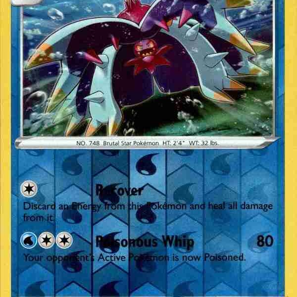 Darkness Ablaze - 052/189 - Toxapex - Reverse Holo
