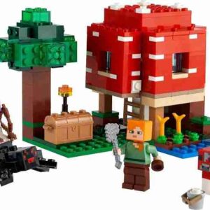 Alternative view of LEGO Minecraft 21179 Sopphuset