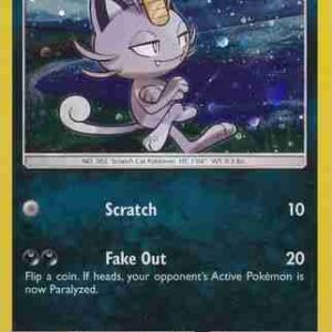 Black Star Promo - SM43 - Alolan Meowth Holo