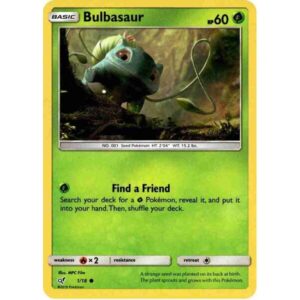 Detective Pikachu - 1/18 - Bulbasaur - Holo