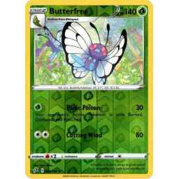 Rebel Clash - 003/192 - Butterfree - Reverse Holo