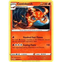 Sword & Shield - 039/202 - Centiskorch - Rare