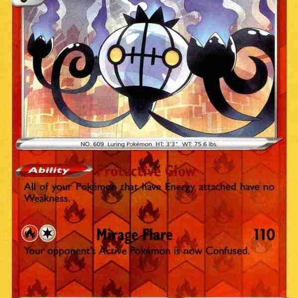 Rebel Clash - 033/192 - Chandelure - Reverse Holo
