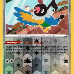 Rebel Clash - 142/192 - Chatot - Reverse Holo