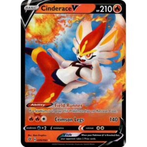 Rebel Clash - 035/192 - Cinderace V