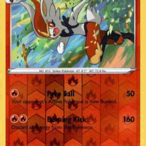Sword & Shield - 035/202 - Cinderace - Reverse Holo