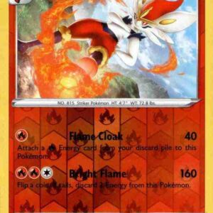 Sword & Shield - 036/202 - Cinderace - Reverse Holo