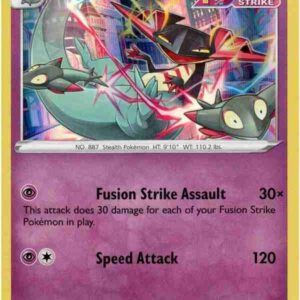 Rebel Clash - 091/192 - Dragapult - Holo