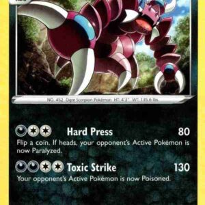 Sword & Shield - 122/202 - Drapion - Rare