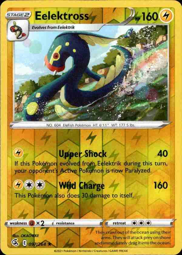 Fusion Strike - 097/264 - Eelektross - Reverse Holo