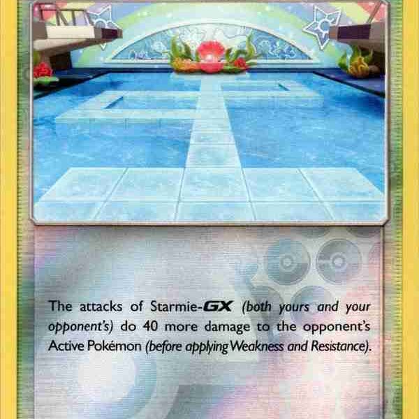 Hidden Fates - 061/068 - Misty's Cerulean City Gym - Reverse Holo