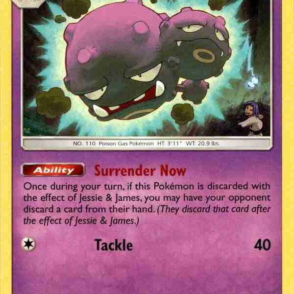 Hidden Fates - 029/068 - Weezing - Rare