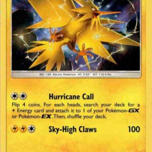 Hidden Fates - 024/068 - Zapdos - Holo