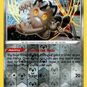 Rebel Clash - 126/192 - Galarian Meowth - Reverse Holo