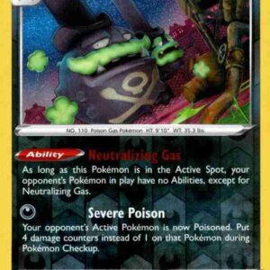 Rebel Clash - 113/192 - Galarian Weezing - Reverse Holo