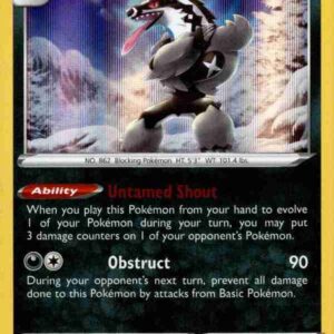 Sword & Shield - 119/202 - Galarian Obstagoon - Holo