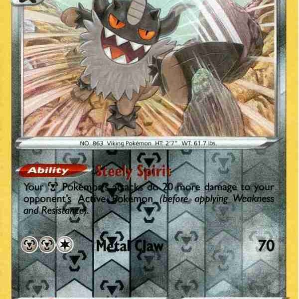 Sword & Shield - 128/202 - Galarian Perrserker - Reverse Holo