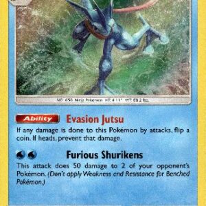 Detective Pikachu - 9/18 - Greninja - Holo