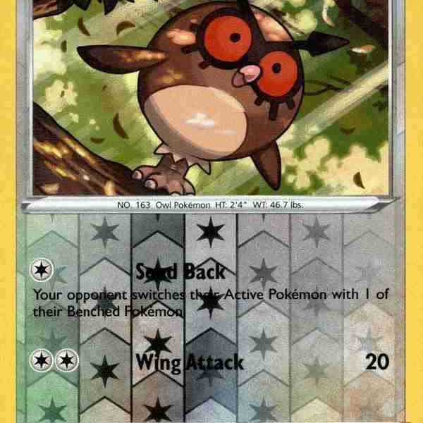 Sword & Shield - 143/202 - Hoothoot - Reverse Holo