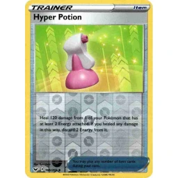 Sword & Shield - 166/202 - Hyper Potion - Reverse Holo