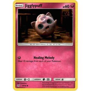 Detective Pikachu - 14/18 - Jigglypuff - Holo