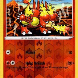 Rebel Clash - 029/192 - Magmar - Reverse Holo
