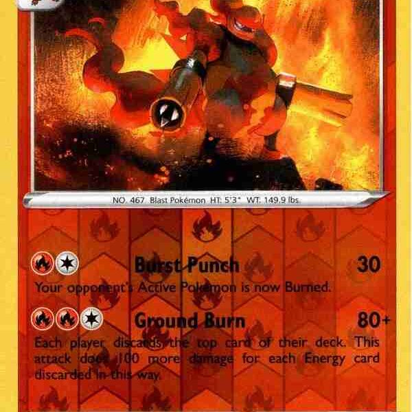 Rebel Clash - 030/192 - Magmortar - Reverse Holo