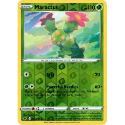 Sword & Shield - 007/202 - Maractus - Reverse Holo