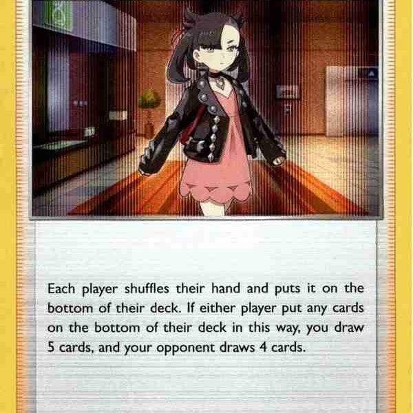 Sword & Shield - 169/202 - Marnie - Holo