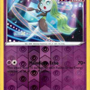 Fusion Strike - 124/264 - Meloetta - Reverse Holo